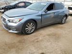 2016 Infiniti Q50 Premium Бирюзовый vin: JN1EV7AR6GM345892