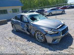 2018 Infiniti Q50 3.0t Luxe Gray vin: JN1EV7AR6JM430223