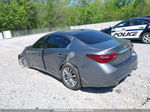 2018 Infiniti Q50 3.0t Luxe Gray vin: JN1EV7AR6JM430223