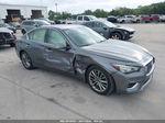 2018 Infiniti Q50 3.0t Luxe Gray vin: JN1EV7AR6JM432635