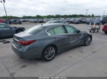 2018 Infiniti Q50 3.0t Luxe Gray vin: JN1EV7AR6JM432635