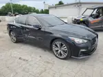 2018 Infiniti Q50 Luxe Black vin: JN1EV7AR6JM435843