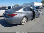 2018 Infiniti Q50 3.0t Luxe Gray vin: JN1EV7AR6JM437530