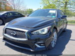 2018 Infiniti Q50 3.0t Luxe Черный vin: JN1EV7AR6JM438452