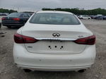 2018 Infiniti Q50 Luxe Белый vin: JN1EV7AR6JM439682