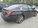 2018 Infiniti Q50 Luxe Black vin: JN1EV7AR6JM443540