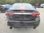 2018 Infiniti Q50 Luxe Черный vin: JN1EV7AR6JM443540