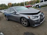 2019 Infiniti Q50 Luxe Серый vin: JN1EV7AR6KM550234