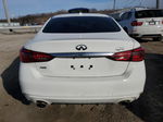 2019 Infiniti Q50 Luxe White vin: JN1EV7AR6KM550993