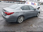 2019 Infiniti Q50 3.0t Luxe Gray vin: JN1EV7AR6KM552727