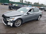 2019 Infiniti Q50 3.0t Luxe Gray vin: JN1EV7AR6KM552727