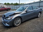 2019 Infiniti Q50 Luxe Silver vin: JN1EV7AR6KM558415