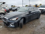 2019 Infiniti Q50 Luxe Black vin: JN1EV7AR6KM590281