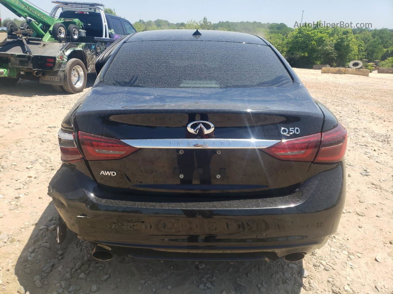 2018 Infiniti Q50 Luxe Black vin: JN1EV7AR7JM433406