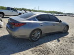 2018 Infiniti Q50 Luxe Gray vin: JN1EV7AR7JM433440