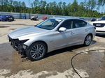 2018 Infiniti Q50 Luxe Серебряный vin: JN1EV7AR7JM435401