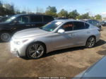 2018 Infiniti Q50 3.0t Sport Серебряный vin: JN1EV7AR7JM436337