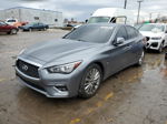 2018 Infiniti Q50 Luxe Серый vin: JN1EV7AR7JM437097