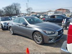 2018 Infiniti Q50 3.0t Luxe Gray vin: JN1EV7AR7JM438461