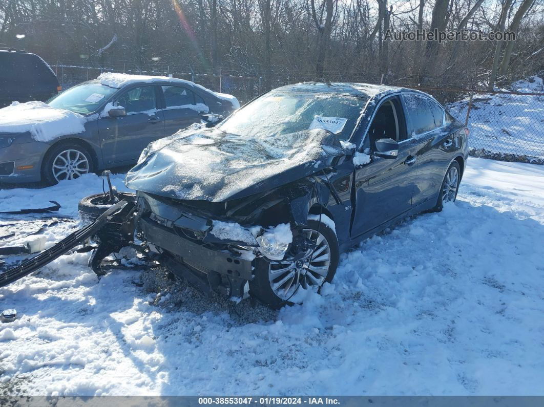 2018 Infiniti Q50 3.0t Luxe Black vin: JN1EV7AR7JM439139