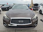 2018 Infiniti Q50 Luxe Burgundy vin: JN1EV7AR7JM440839