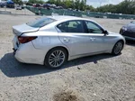 2019 Infiniti Q50 Luxe Silver vin: JN1EV7AR7KM550596