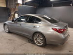 2019 Infiniti Q50 3.0t Luxe Gray vin: JN1EV7AR7KM552168