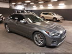 2019 Infiniti Q50 3.0t Luxe Gray vin: JN1EV7AR7KM552168