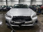 2019 Infiniti Q50 Luxe Серебряный vin: JN1EV7AR7KM554843