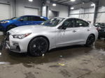 2019 Infiniti Q50 Luxe Silver vin: JN1EV7AR7KM554843