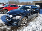 2019 Infiniti Q50 Luxe Черный vin: JN1EV7AR7KM555748