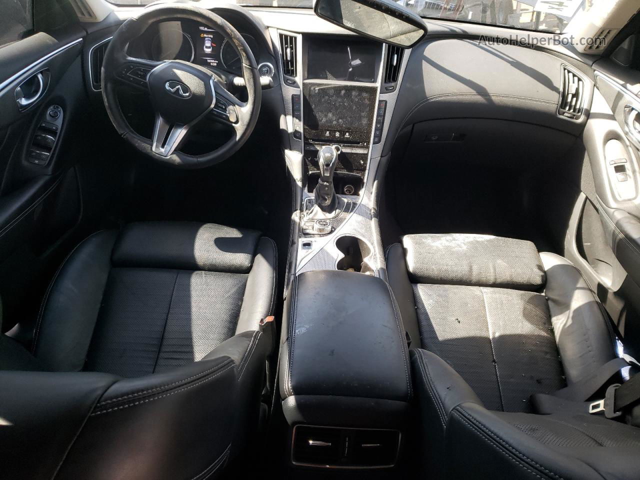 2019 Infiniti Q50 Luxe Серый vin: JN1EV7AR7KM591245