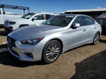 2019 Infiniti Q50 Luxe Silver vin: JN1EV7AR7KM592279