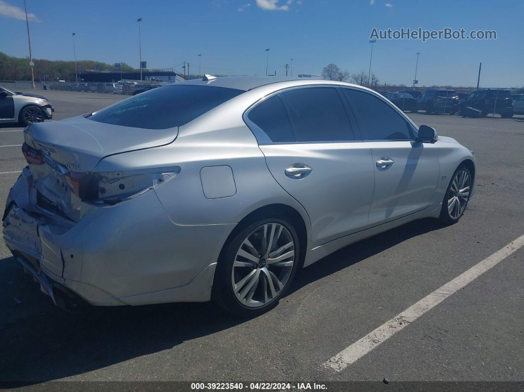 2019 Infiniti Q50 3.0t Sport Brown vin: JN1EV7AR7KM593030