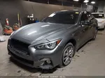 2019 Infiniti Q50 3.0t Sport Gray vin: JN1EV7AR7KM593531