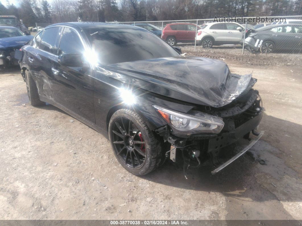 2016 Infiniti Q50 3.0t Premium Black vin: JN1EV7AR8GM341276