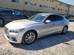 2016 Infiniti Q50 Premium Silver vin: JN1EV7AR8GM341441