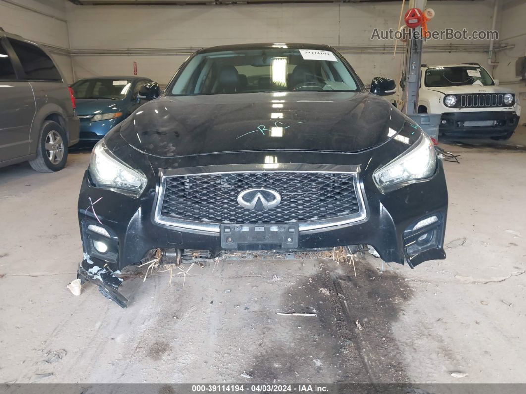 2016 Infiniti Q50 3.0t Sport Black vin: JN1EV7AR8GM341780