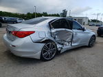 2016 Infiniti Q50 Premium Серебряный vin: JN1EV7AR8GM343450