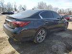 2018 Infiniti Q50 Luxe Черный vin: JN1EV7AR8JM435262