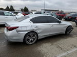 2018 Infiniti Q50 Luxe Silver vin: JN1EV7AR8JM437304