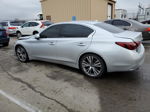 2018 Infiniti Q50 Luxe Silver vin: JN1EV7AR8JM437304