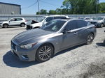 2018 Infiniti Q50 Luxe Gray vin: JN1EV7AR8JM443362