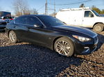 2018 Infiniti Q50 Luxe Черный vin: JN1EV7AR8JM443605