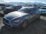 2019 Infiniti Q50 Luxe Серый vin: JN1EV7AR8KM551174