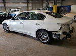 2019 Infiniti Q50 Luxe White vin: JN1EV7AR8KM553989