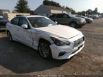 2019 Infiniti Q50 3.0t Luxe White vin: JN1EV7AR8KM554320