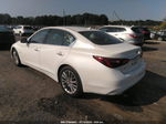 2019 Infiniti Q50 3.0t Luxe White vin: JN1EV7AR8KM554320