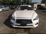 2019 Infiniti Q50 3.0t Luxe White vin: JN1EV7AR8KM554320