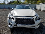 2019 Infiniti Q50 Luxe White vin: JN1EV7AR8KM555662